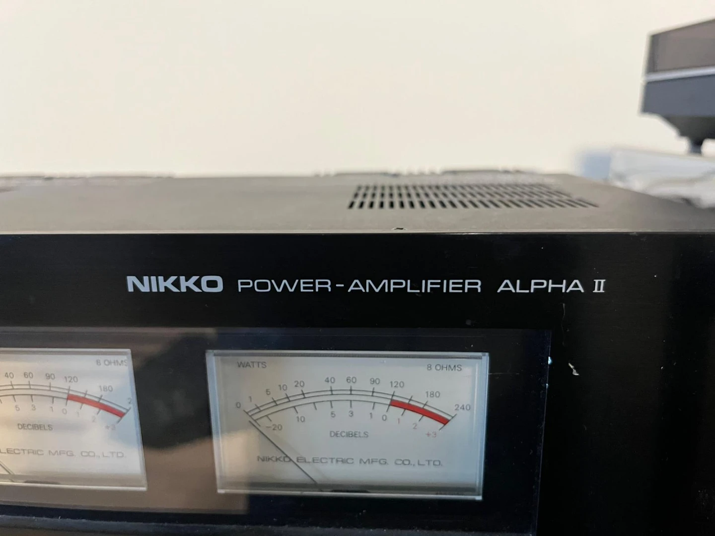 Nikko Power Amplifier Alpha II