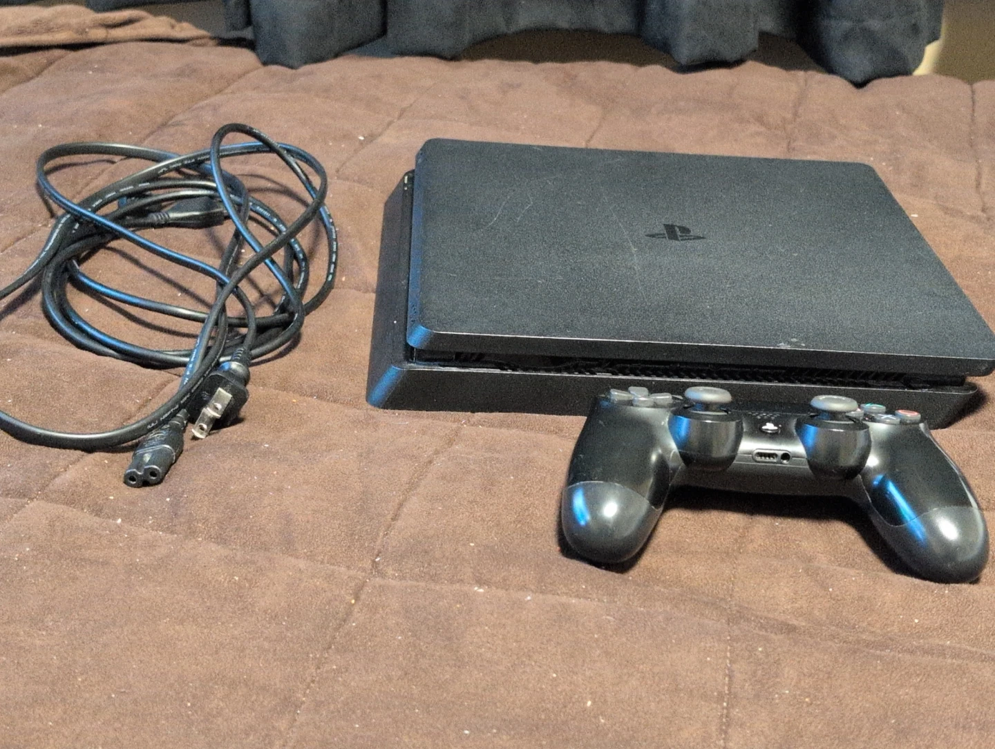 Sony PlayStation 4 Slim Console with Controller - photo 2