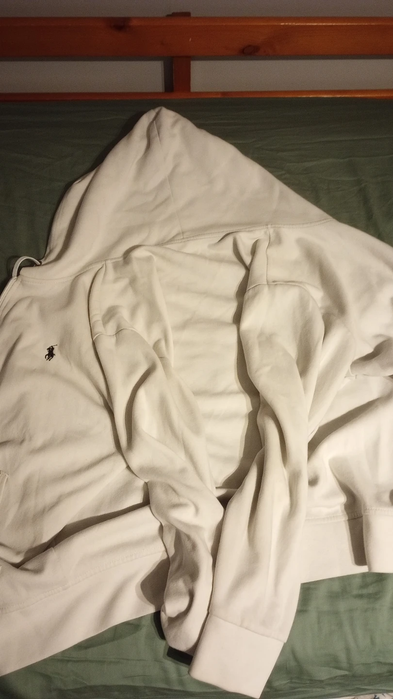 Authentic white polo zip up - photo 2