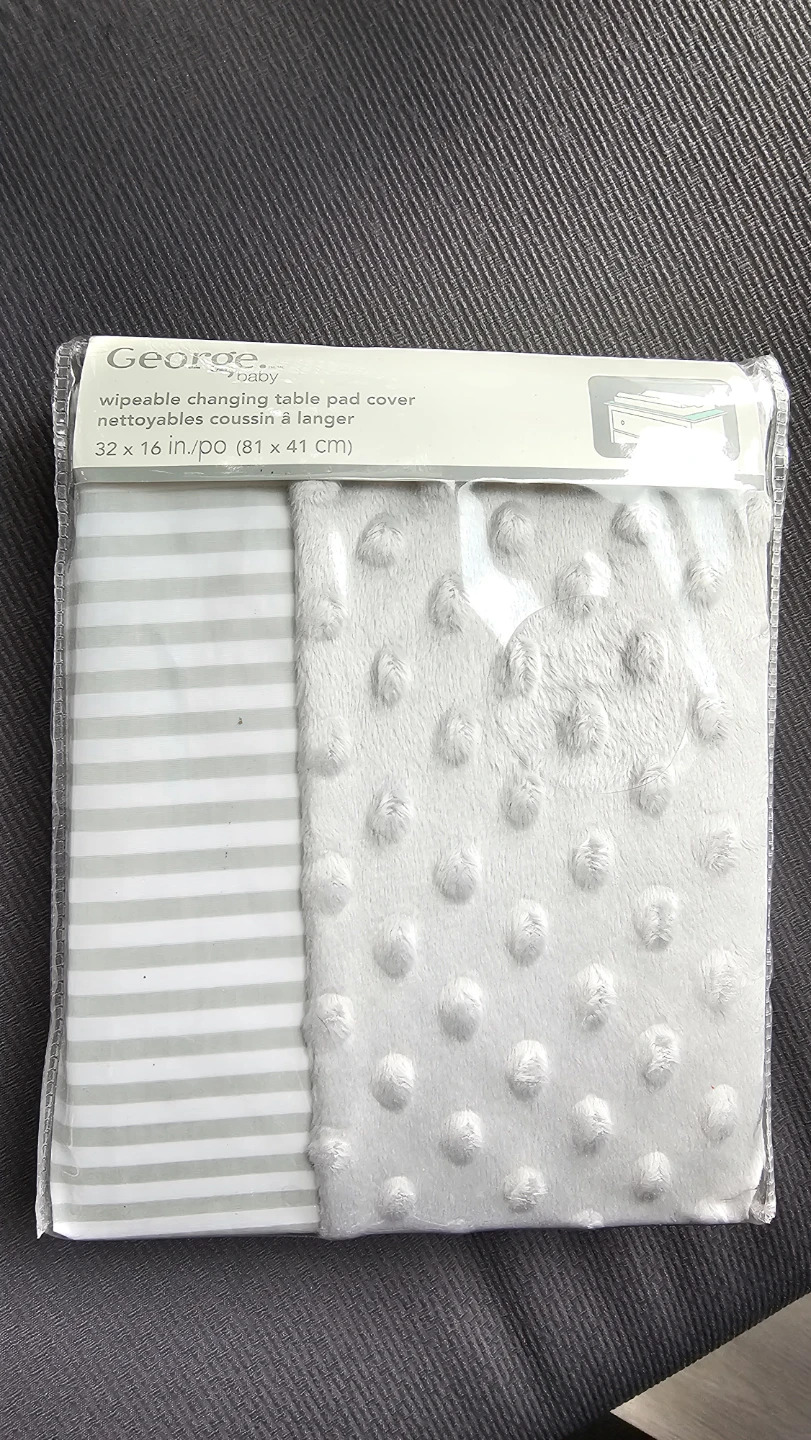 George baby Wipeable Changing Table Pad Cover