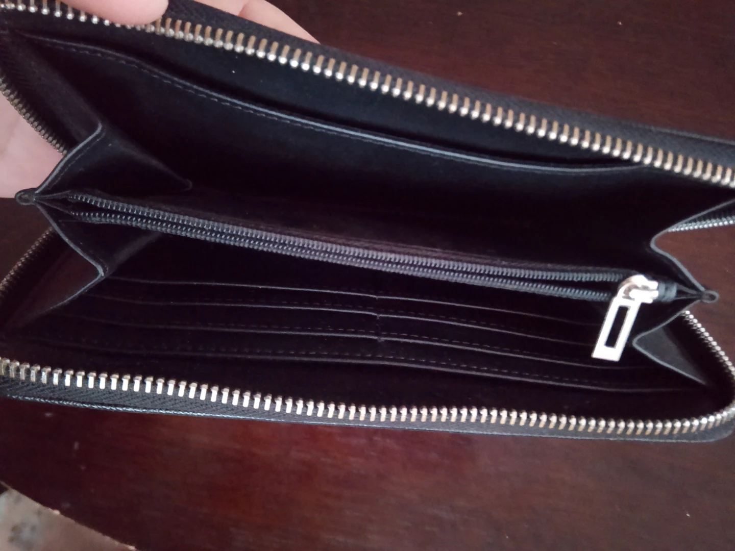 Guess Wallet Black Geometric Design - photo 3