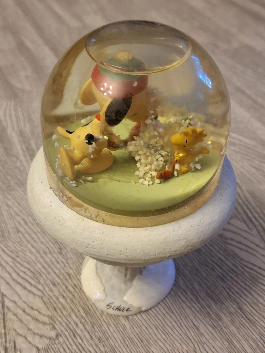 Schulz Snoopy Snow Globe - photo 2