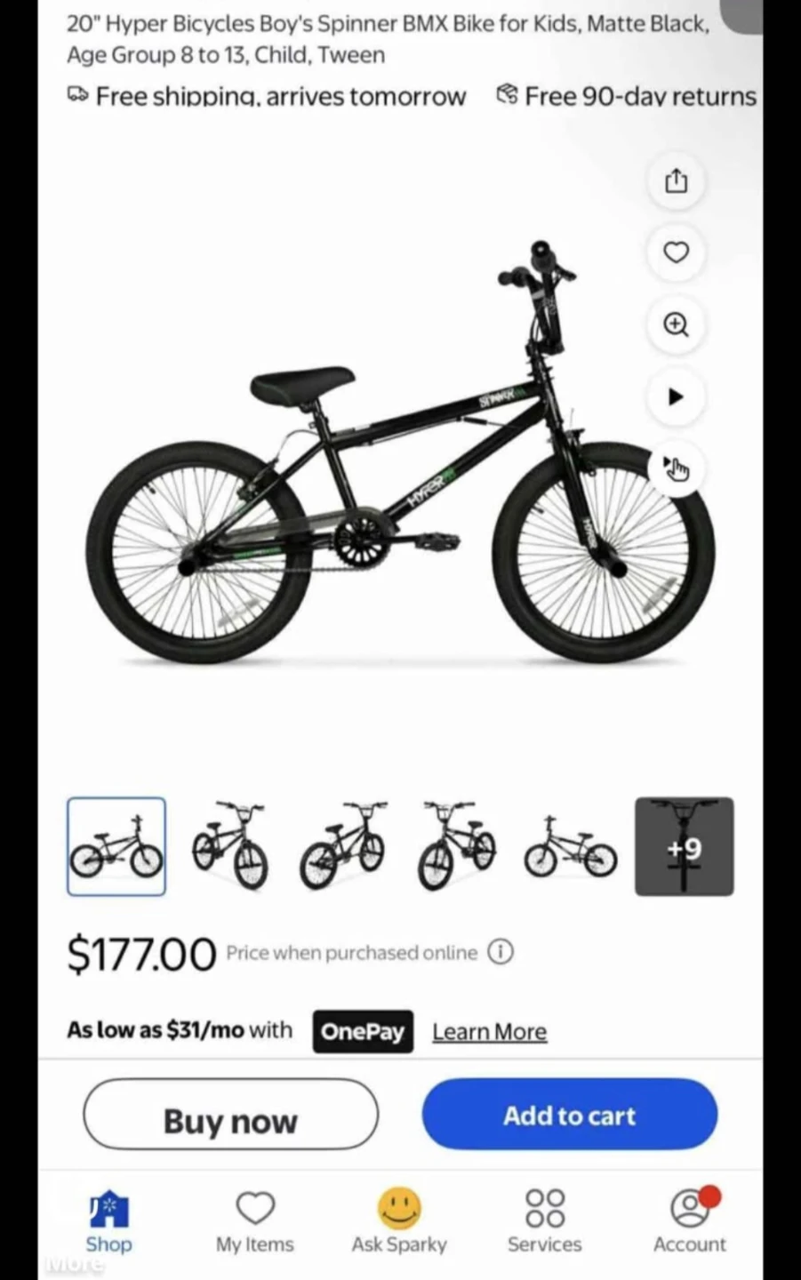 Bmx kids bike - photo 2
