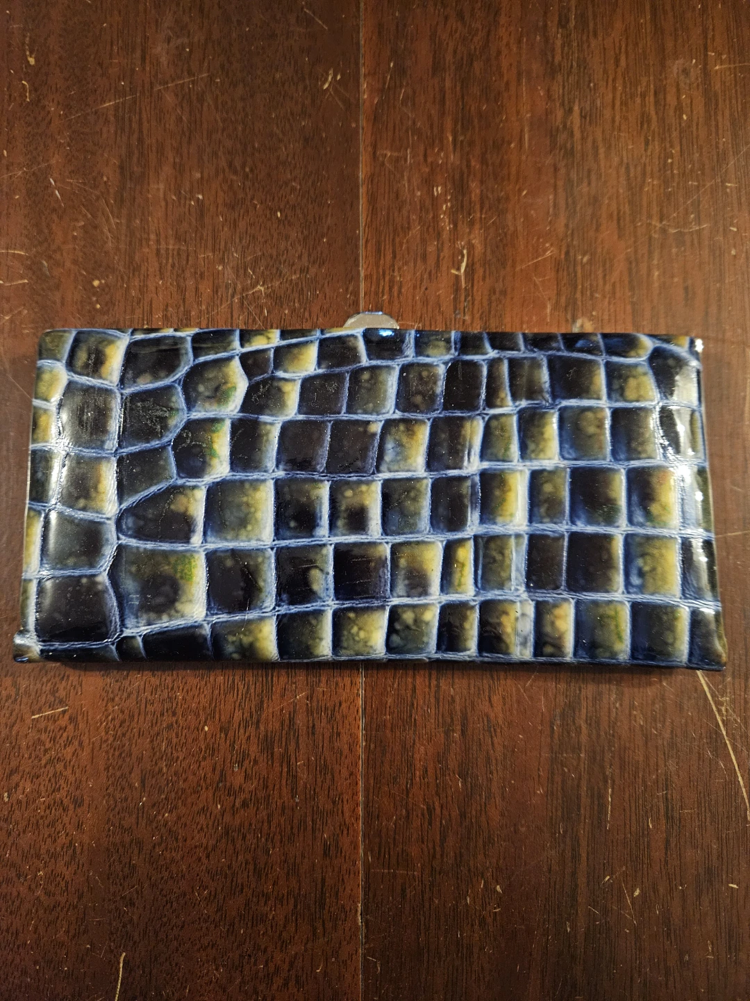 Crocodile Print Wallet - photo 2