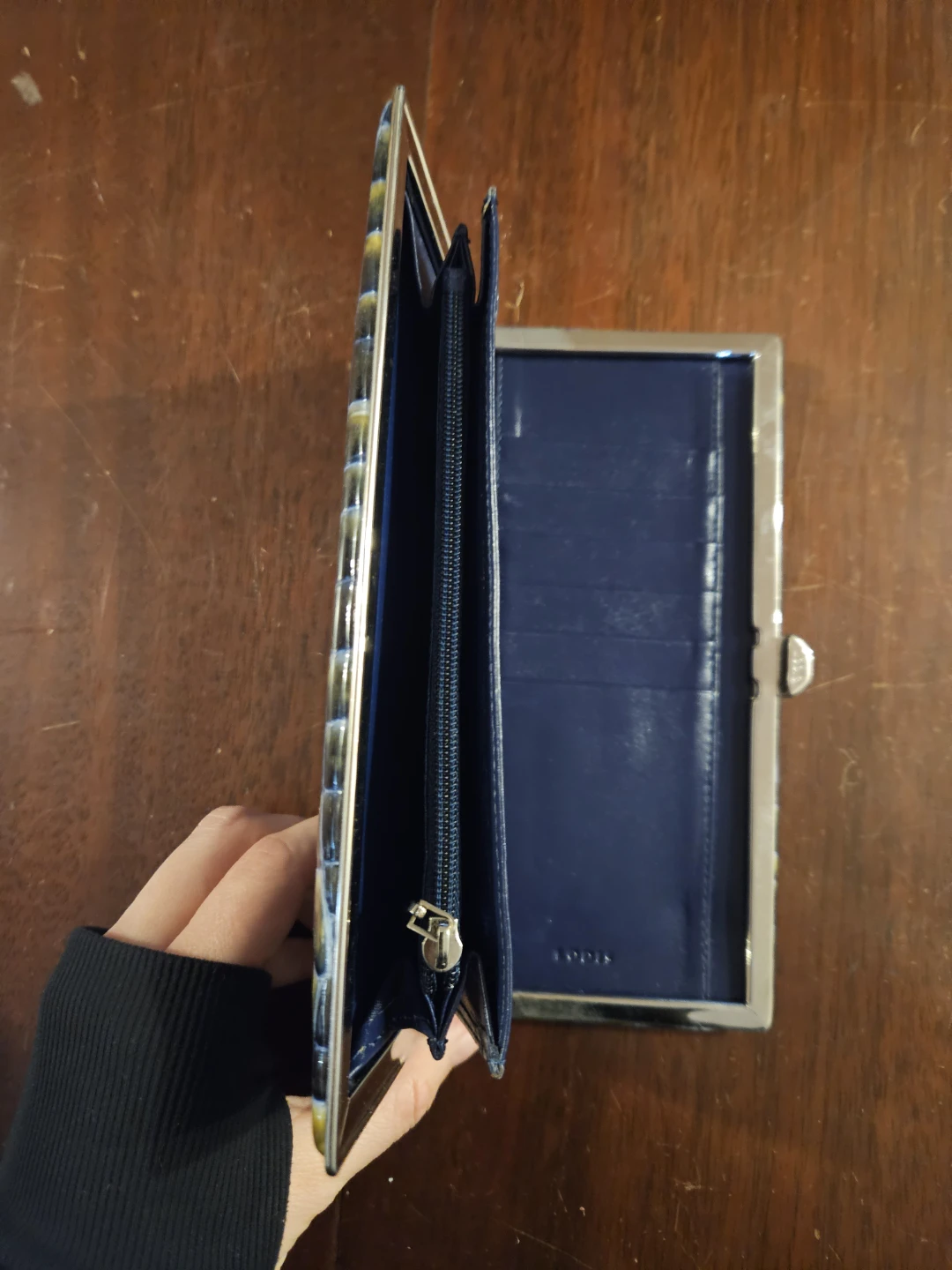 Crocodile Print Wallet - photo 5