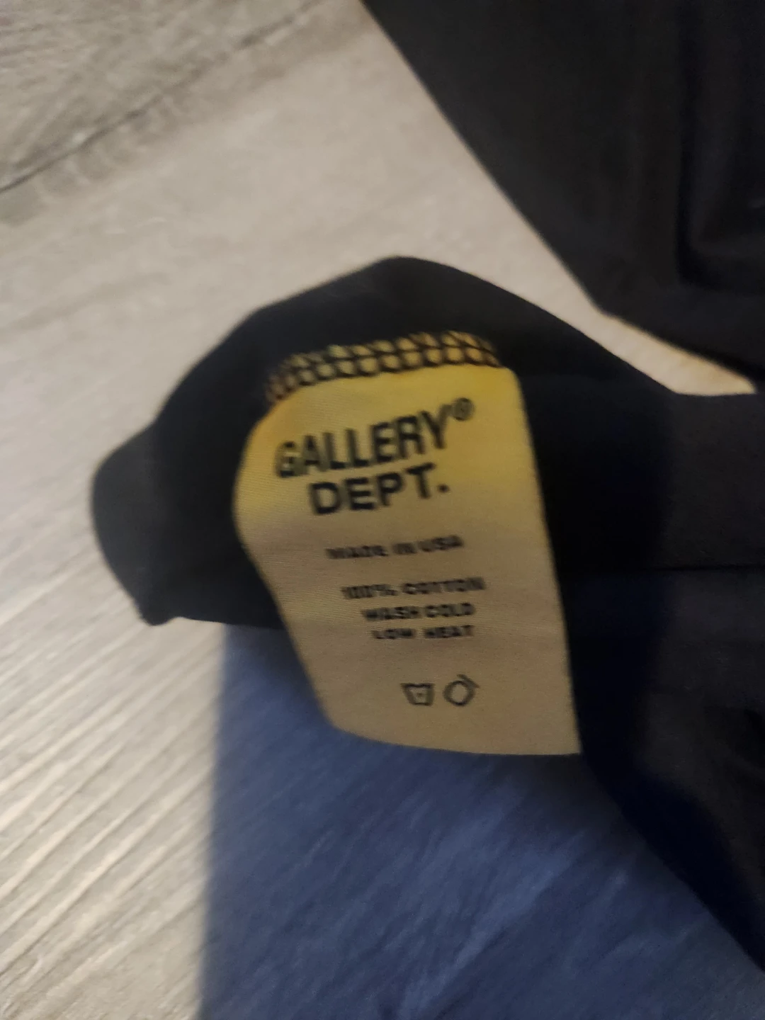 Gallery Dept. Black Cotton T-Shirt - photo 4