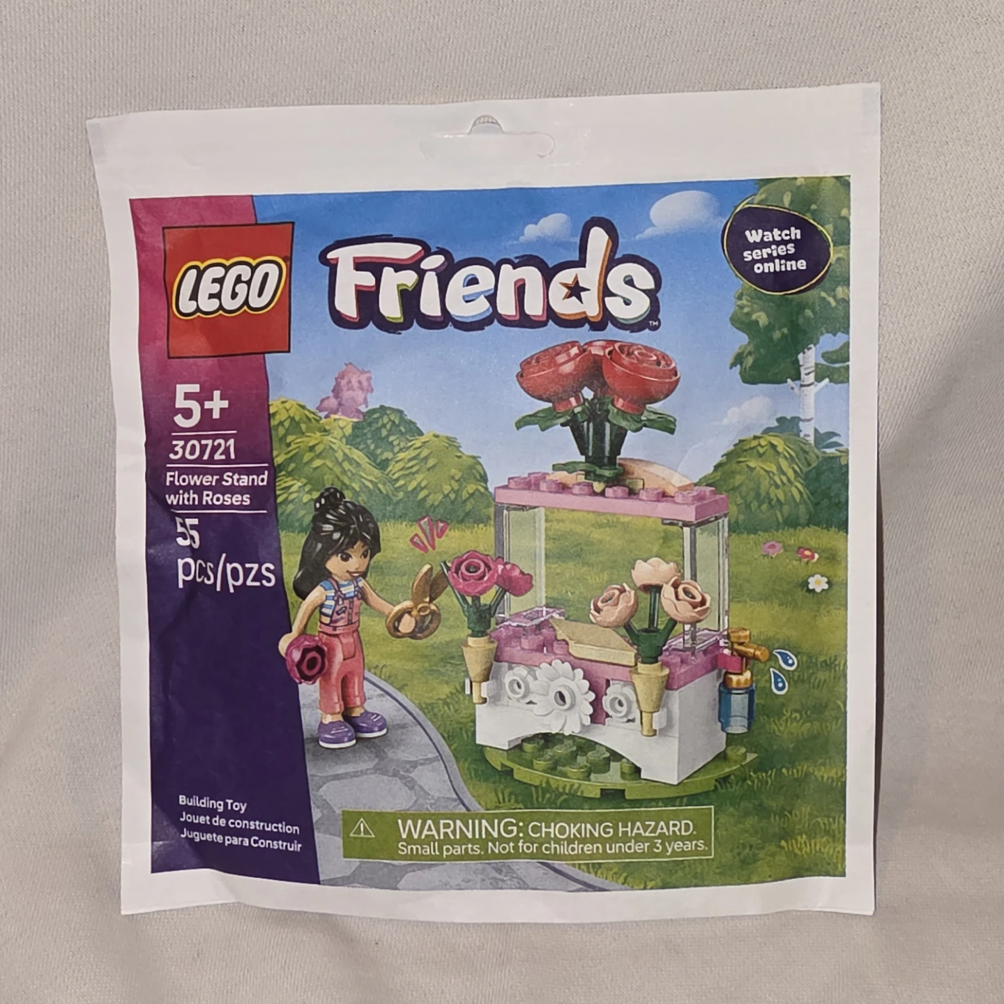 LEGO Friends Flower Stand with Roses 30721 Building Toy (55 pcs)