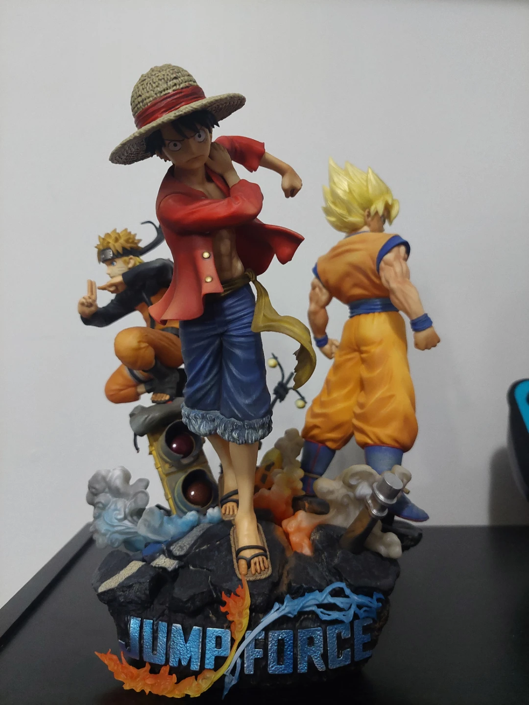 Luffy, Naruto & Goku Figure | Jump Force Collector's Edition