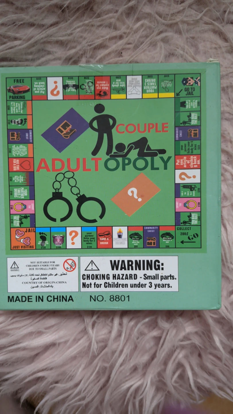 Adultopoly Couple's Game