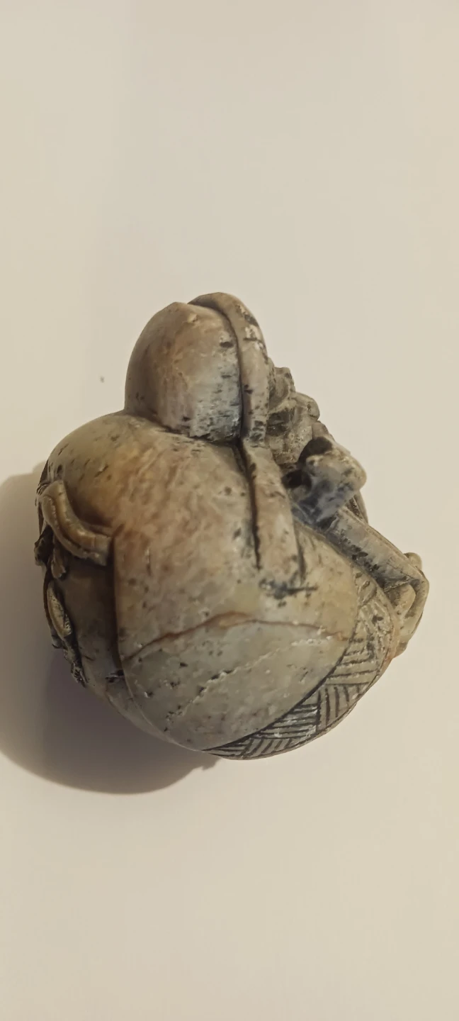 Antique Collectible Asian Carved Stone Figurine - photo 3