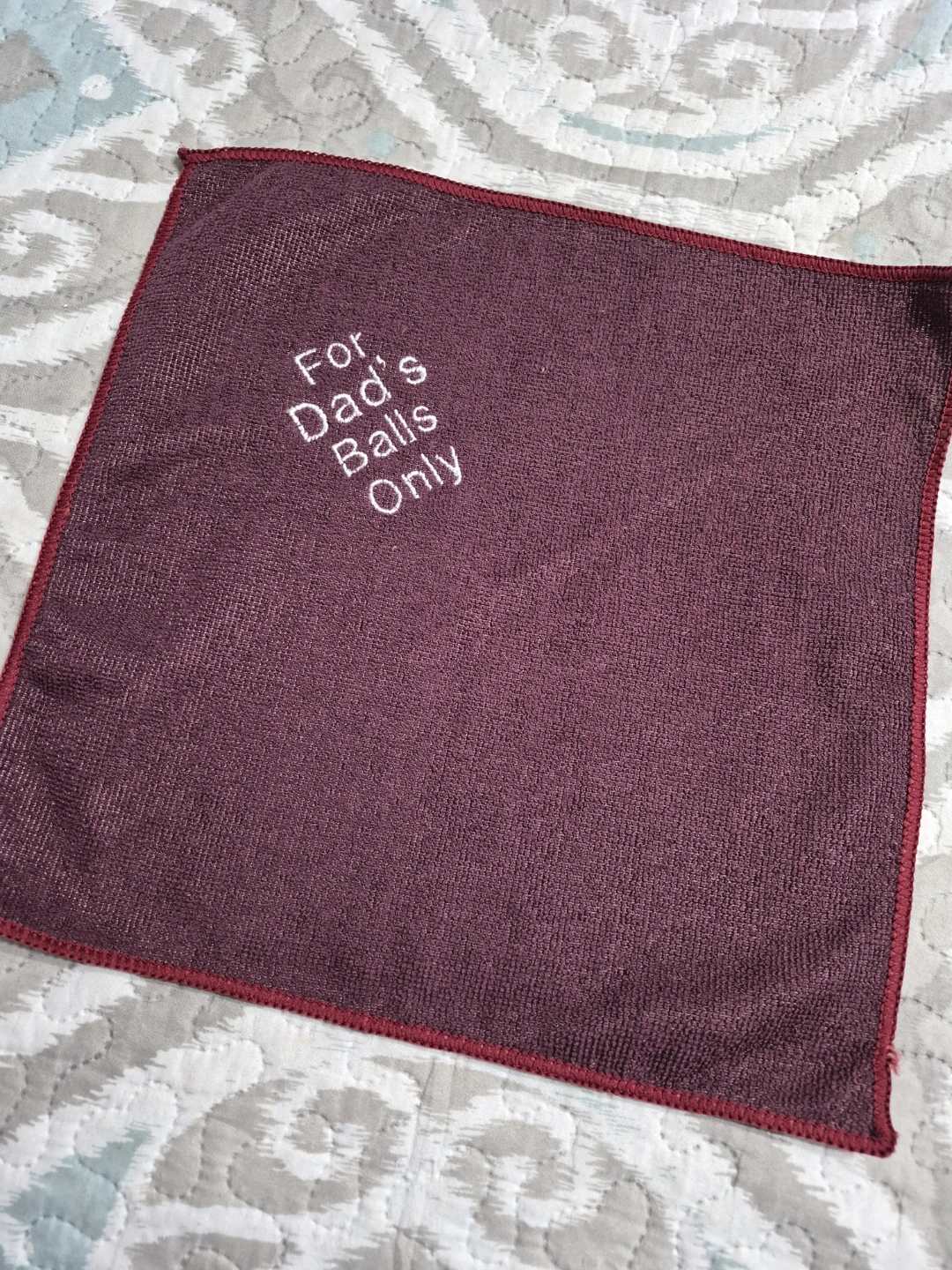 Fun 14" x 14" Embroidered Golf Towels - photo 2