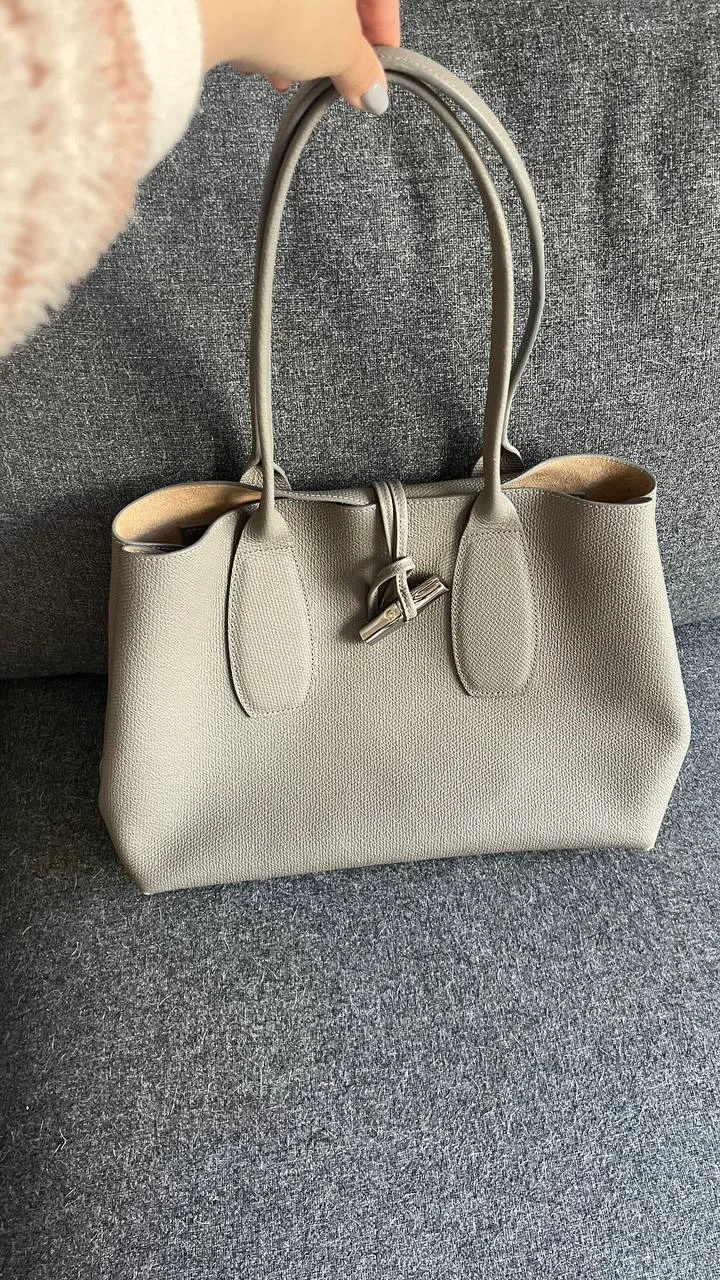 Longchamp Le Roseau Leather Handbag
