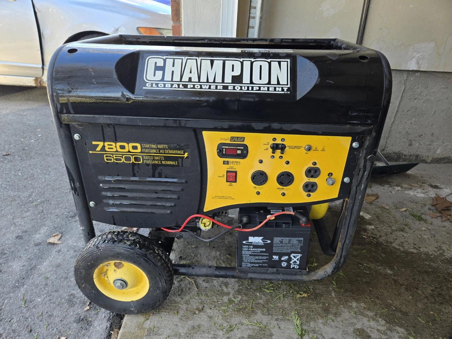 Champion 100107 Generator - 7800 Starting Watts