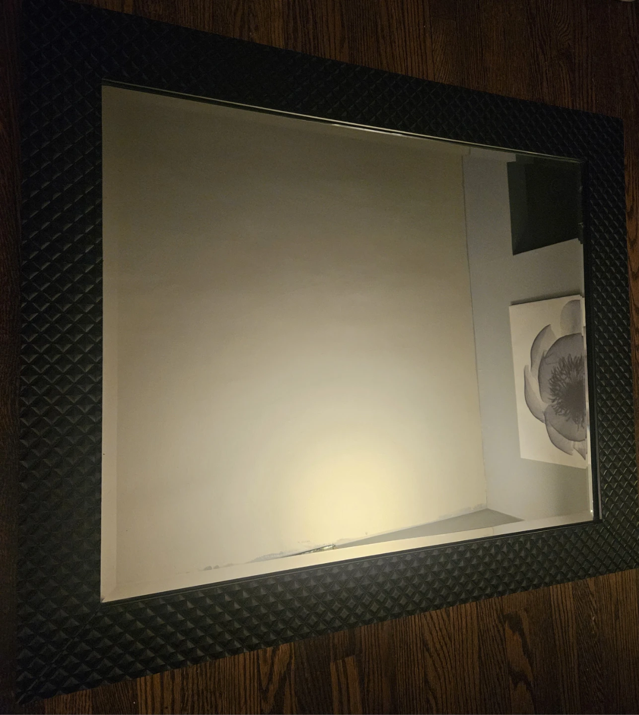 LAST DAY TO SELL!! Black Framed Wall Mirror - photo 2