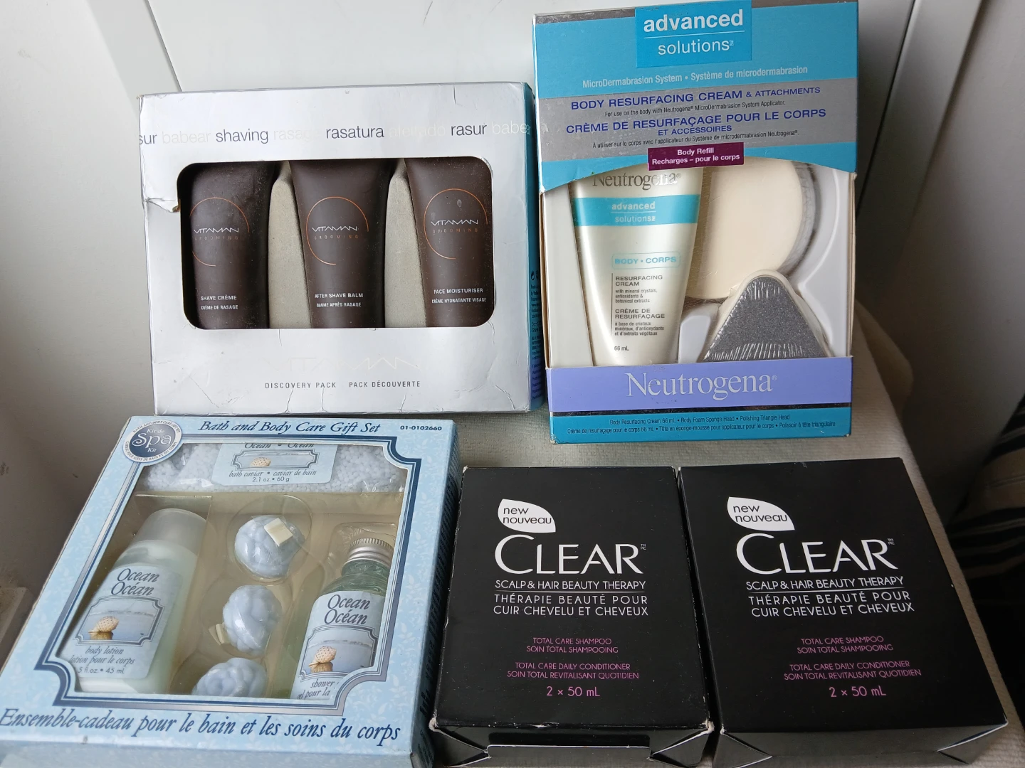 5 Item Hair Care & Body Care. THE LOT $25 FIRM. None expired.