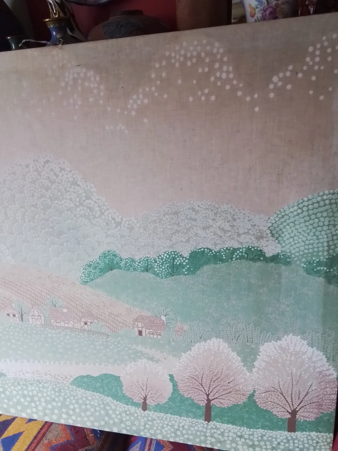 Ivan Rabuzin 'Big Forest 1966' Print on Fabric 42x36" - photo 4