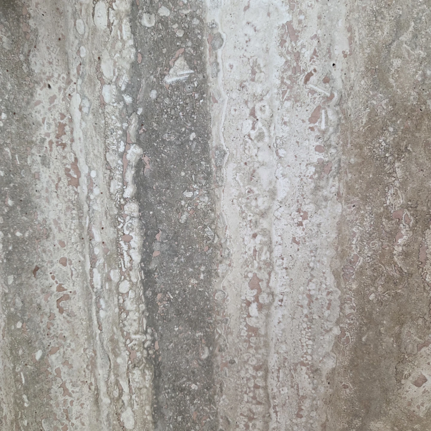 Vintage Travertine and Glass Side Tables (Pair) - photo 5