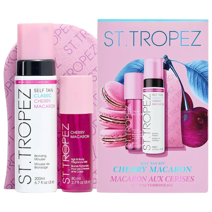 St. Tropez Self Tan Cherry Macaron Kit