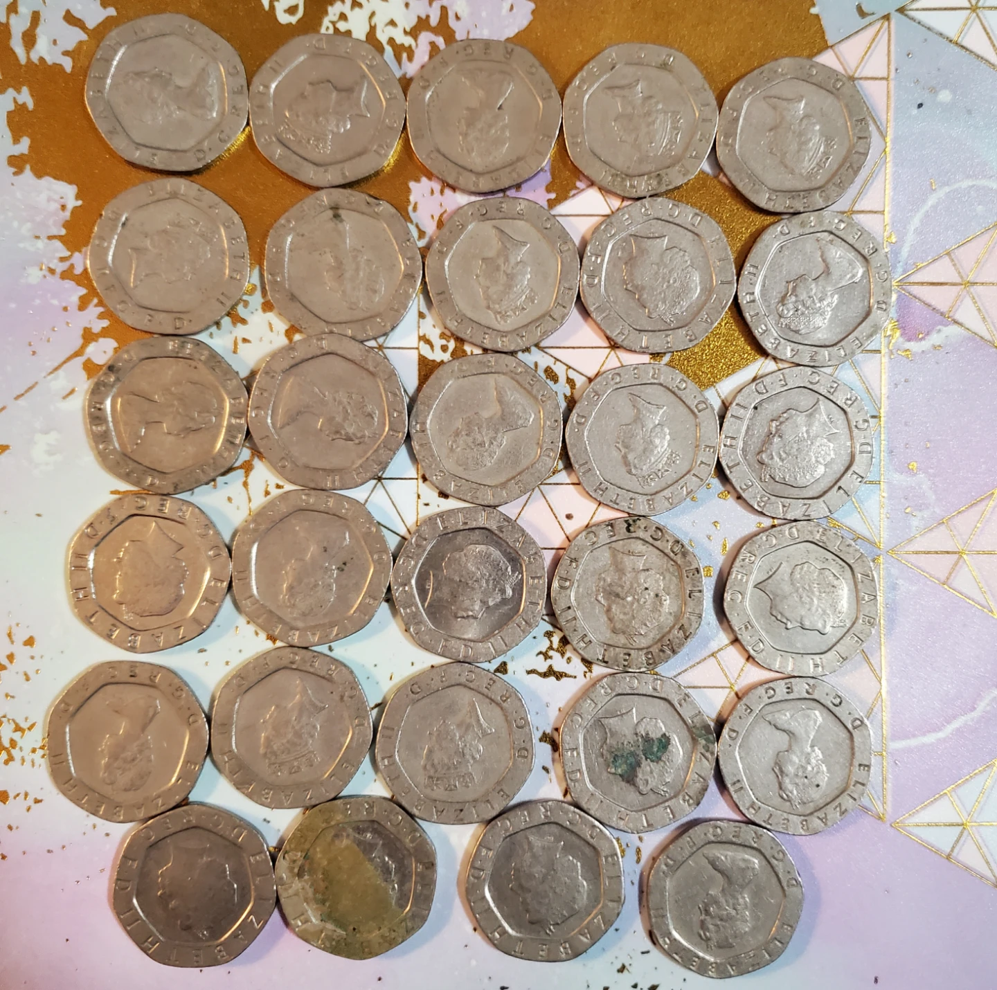 20 Pence Coins (29 Pieces) - photo 2