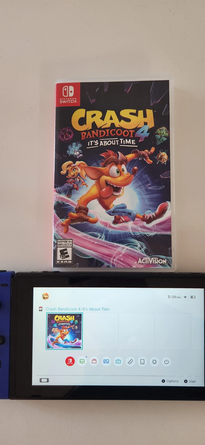 Crash Bandicoot 4: It's About Time Nintendo Switch Game