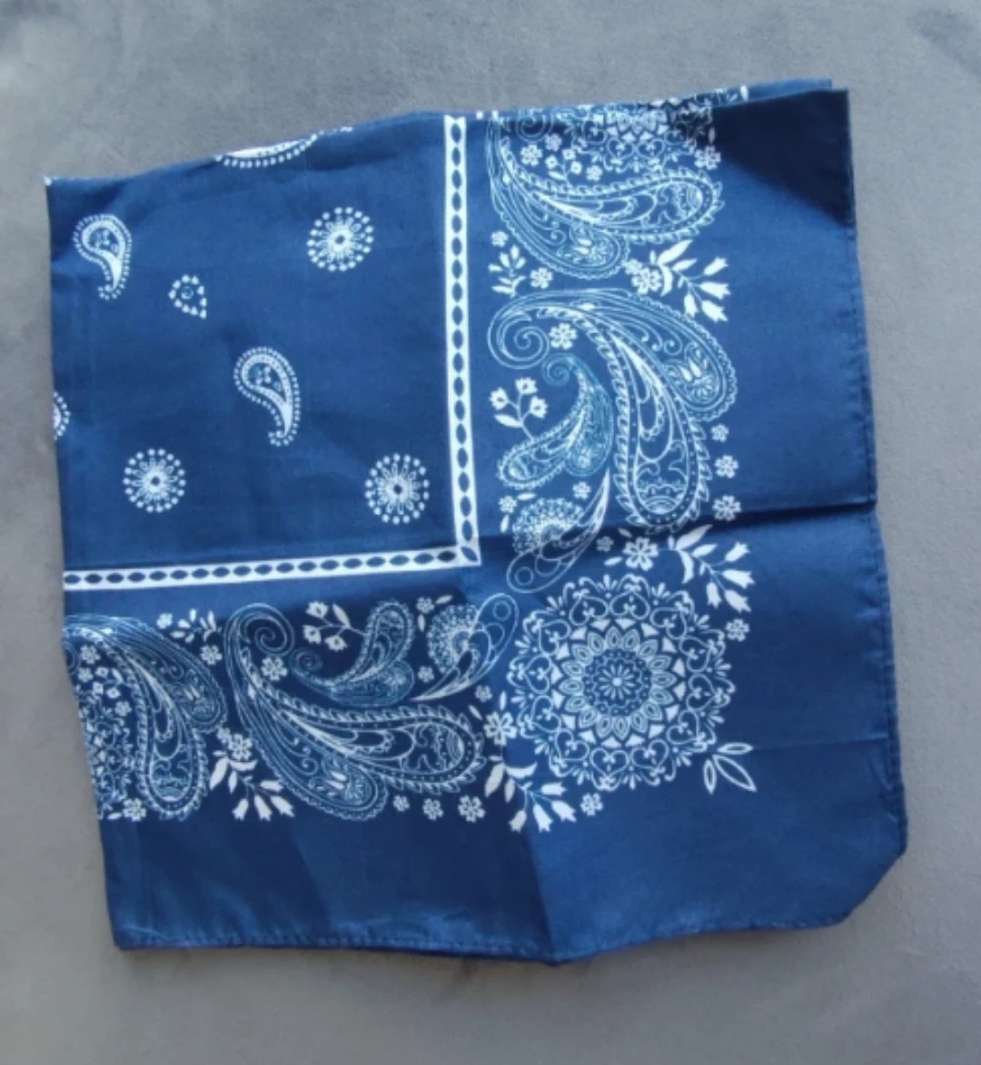 Blue Paisley Bandana - photo 3