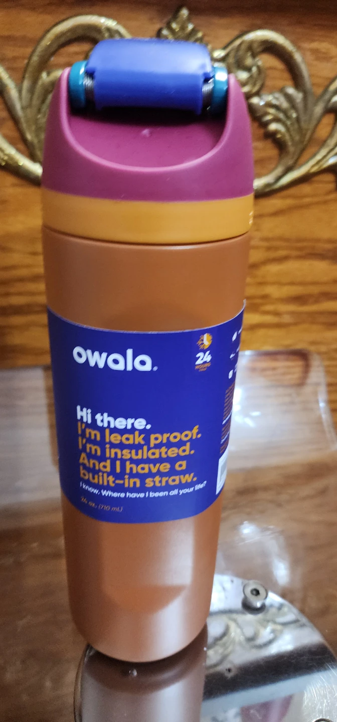 Owala 24 oz Insulated Water Bottle with Built-in Straw - photo 5