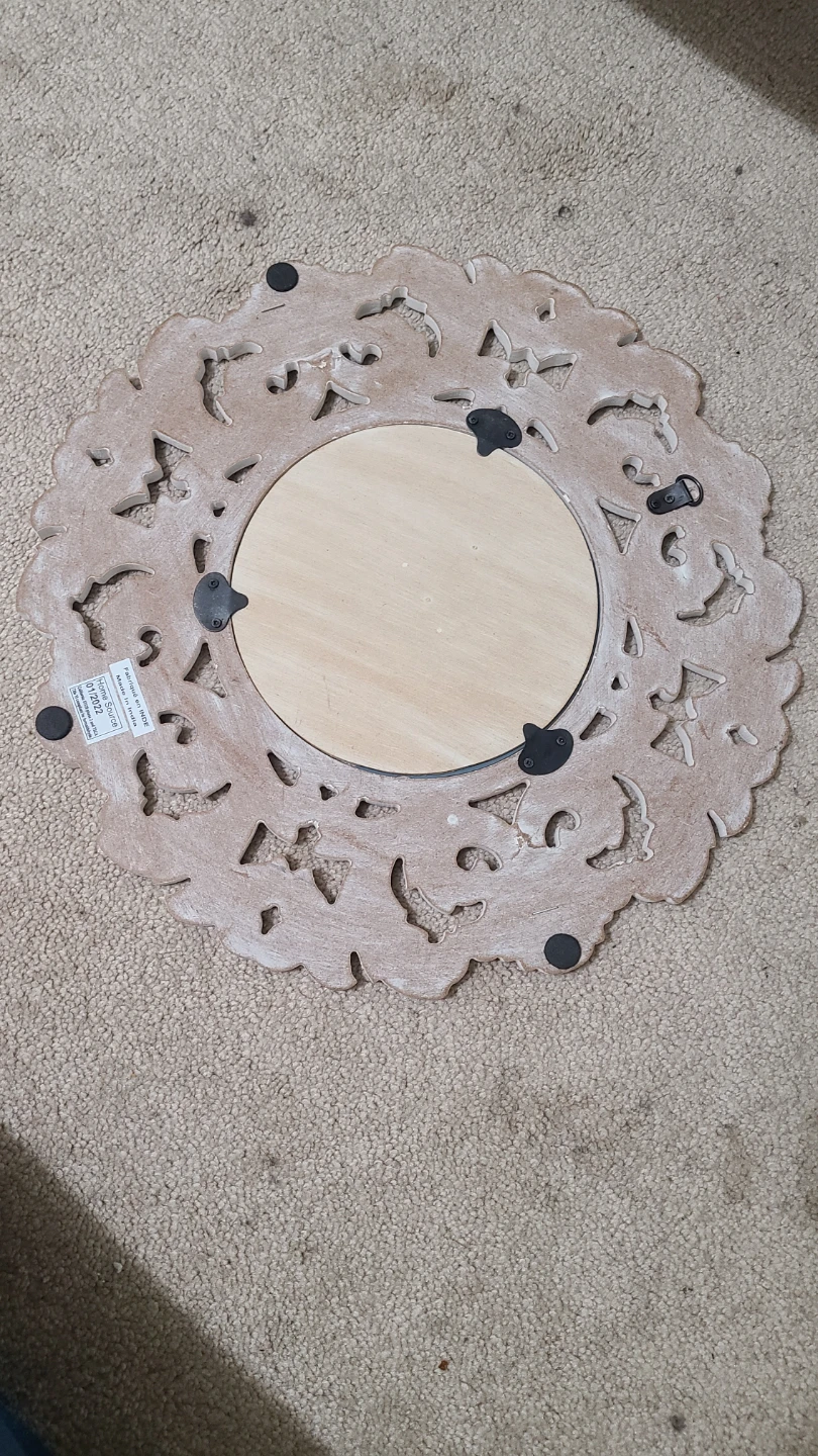 Decorative Carved Wall Mirror - photo 2