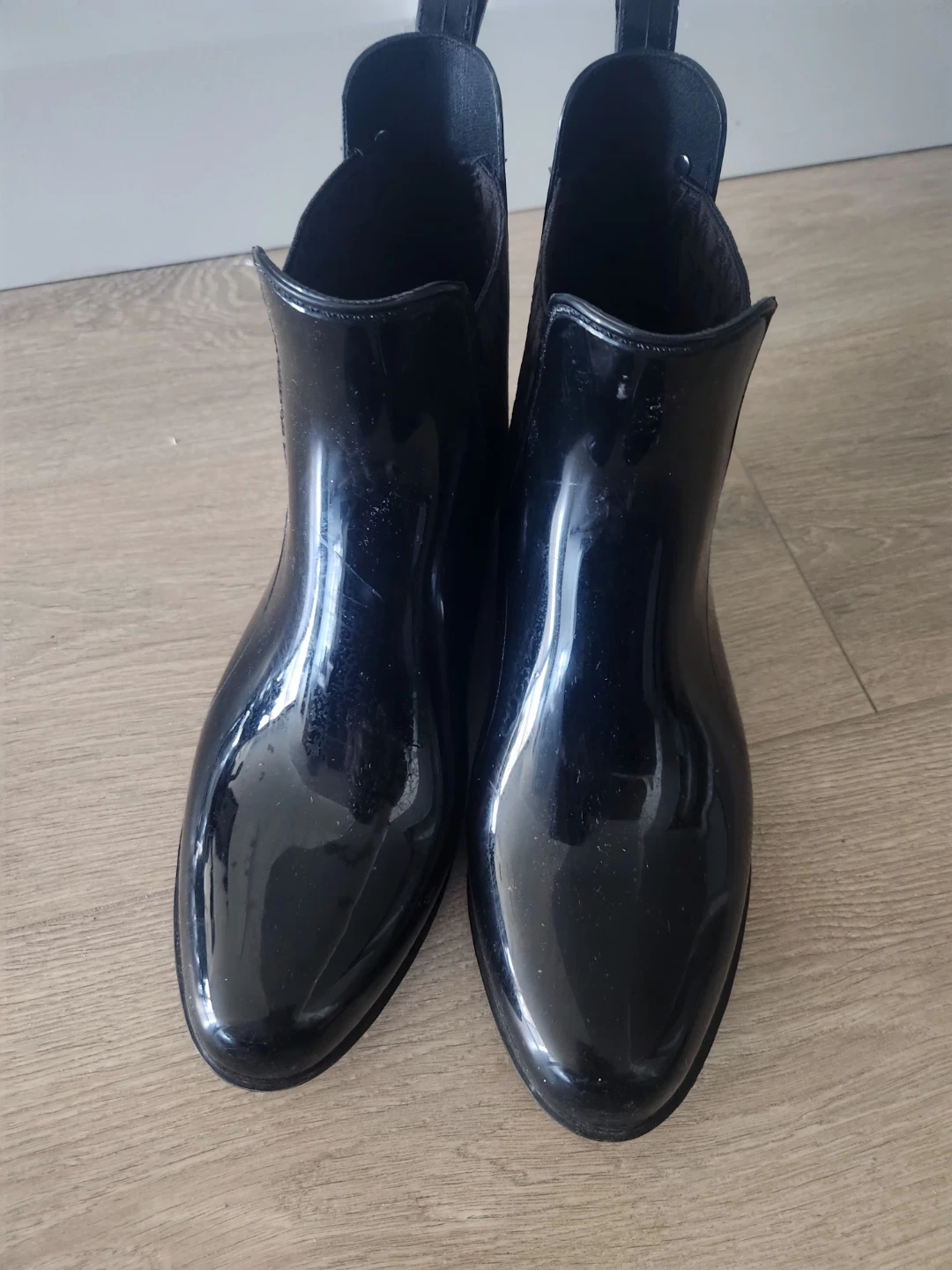 Michael Kors Black Rubber Chelsea Rain Boots Size 9 - photo 5
