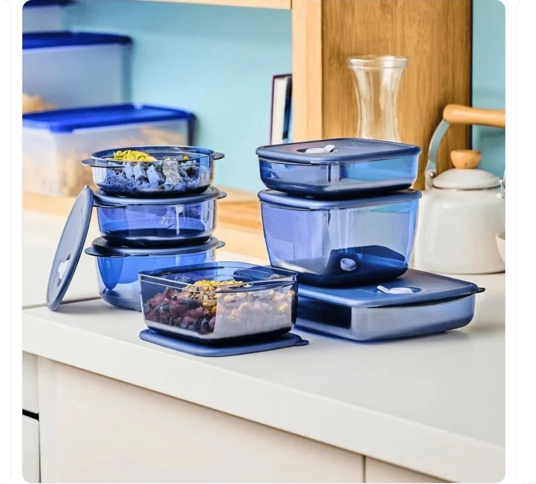 Tupperware Vent 'N Serve 7-piece Food Storage Set - photo 3