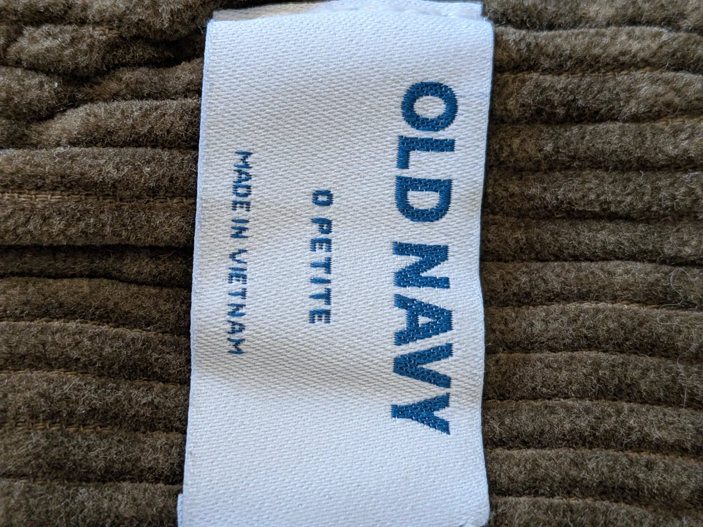 Old Navy Olive Corduroy Petite Overalls - photo 2