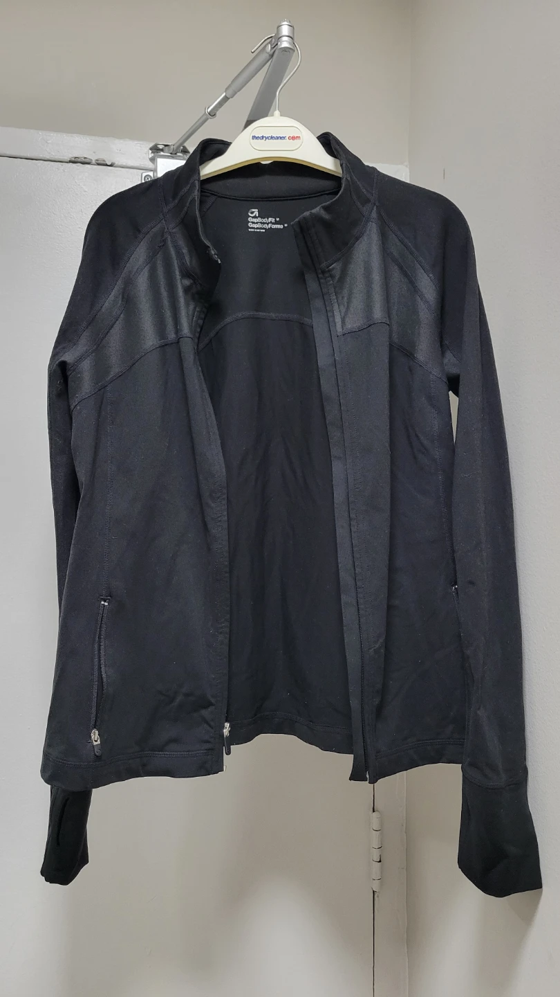 GapFit Black Full Zip Jacket