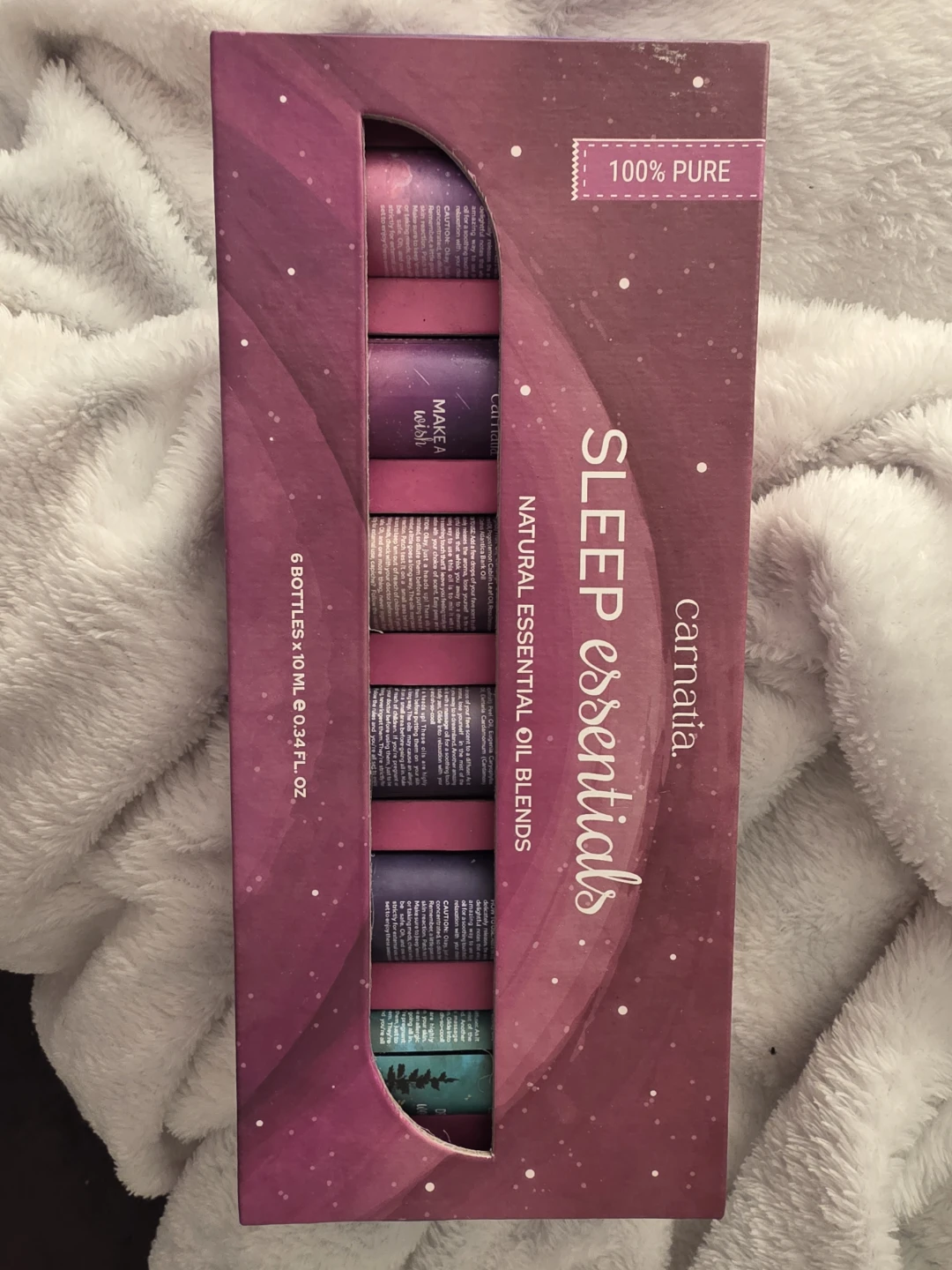 Carnatia Sleep Essentials Natural Essential Oil Blends Set