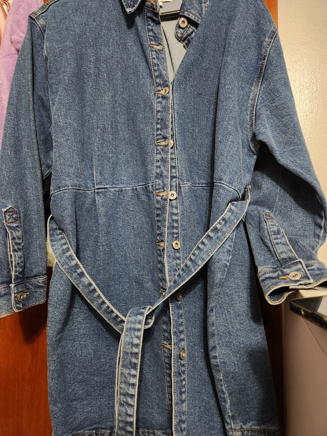 AND NOW THIS Denim Dress Size S - photo 2