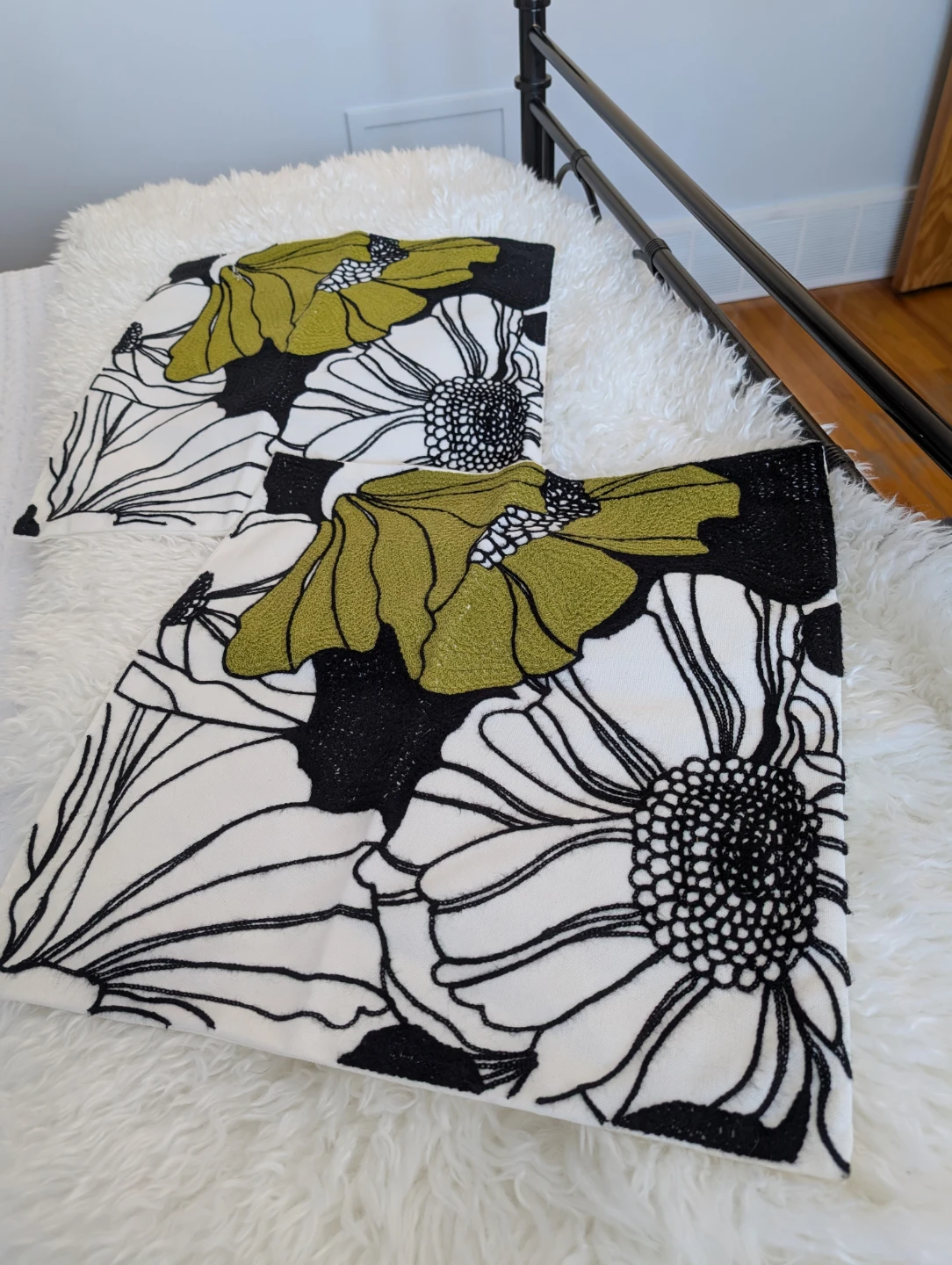 Decorative Throw Pillow Covers Set -  18"x18".