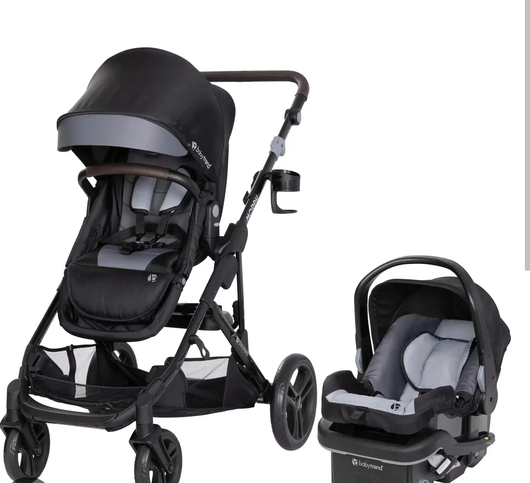 Baby Trend Morph Single to Double Modular Stroller and Car Seat