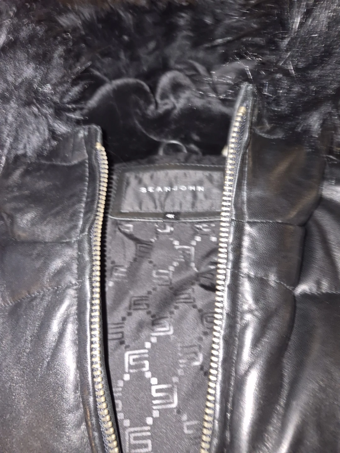 Leather jacket - photo 2