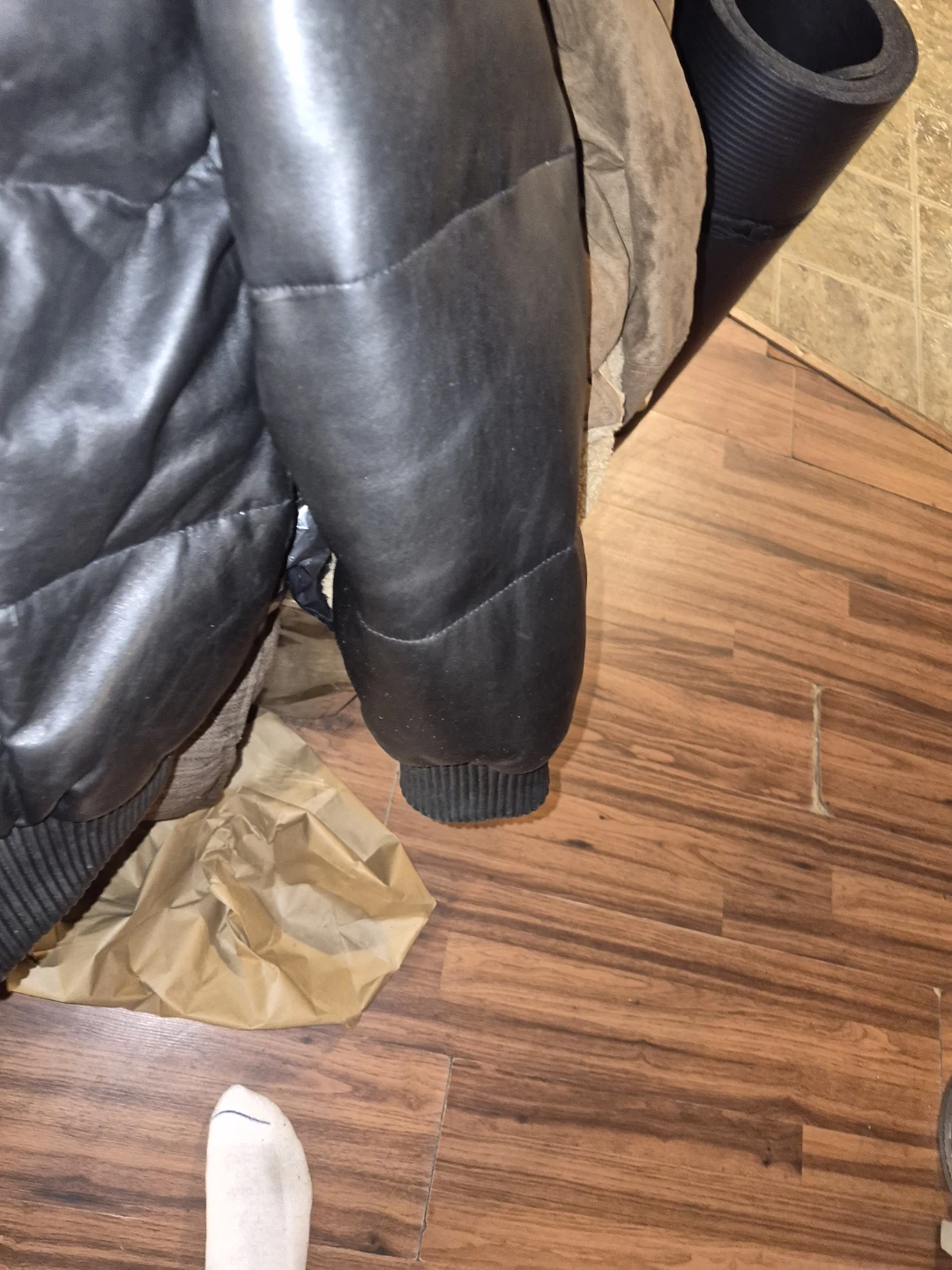 Leather jacket - photo 5
