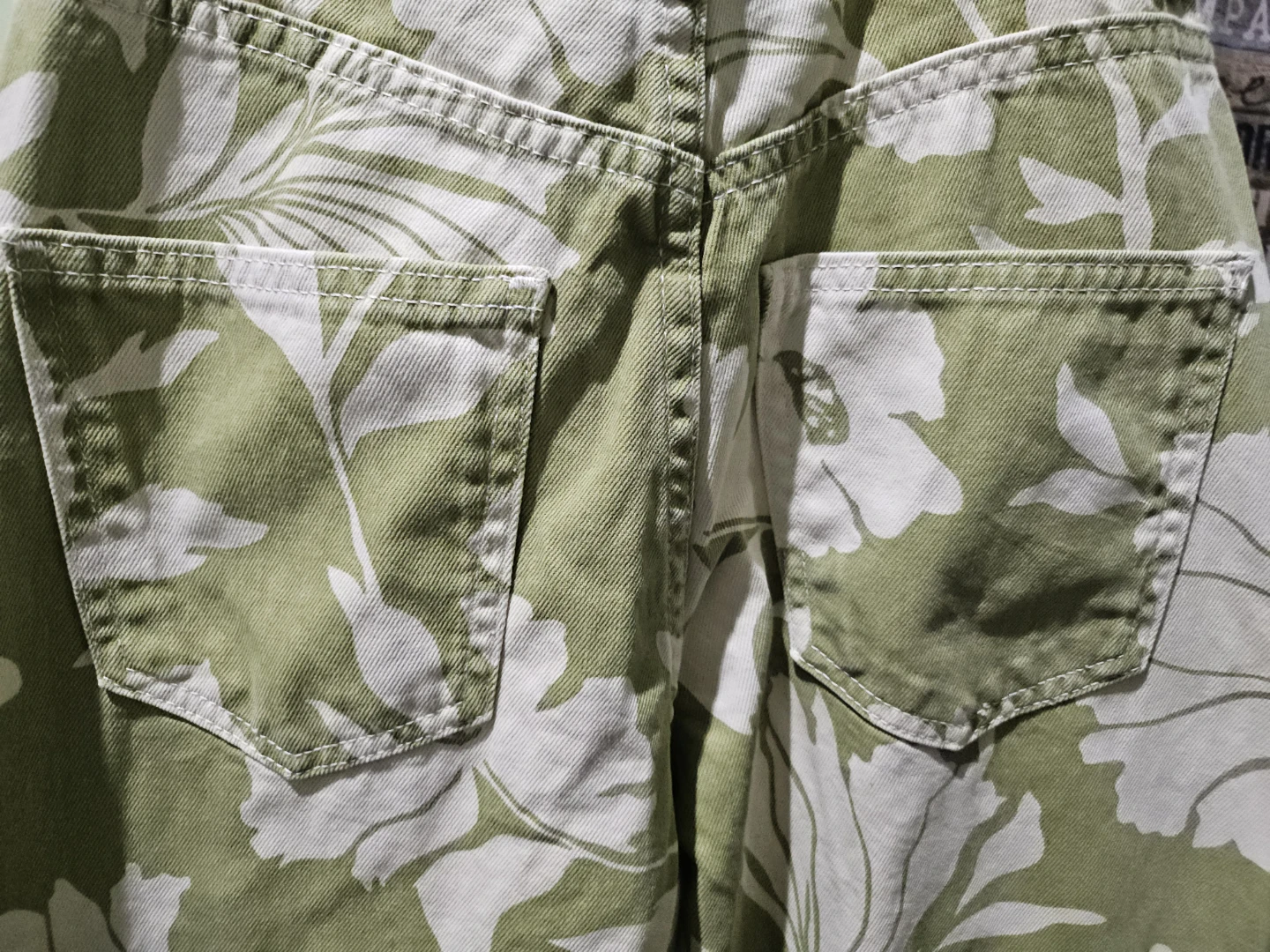 ZARA Floral Wide Leg Pants - photo 5