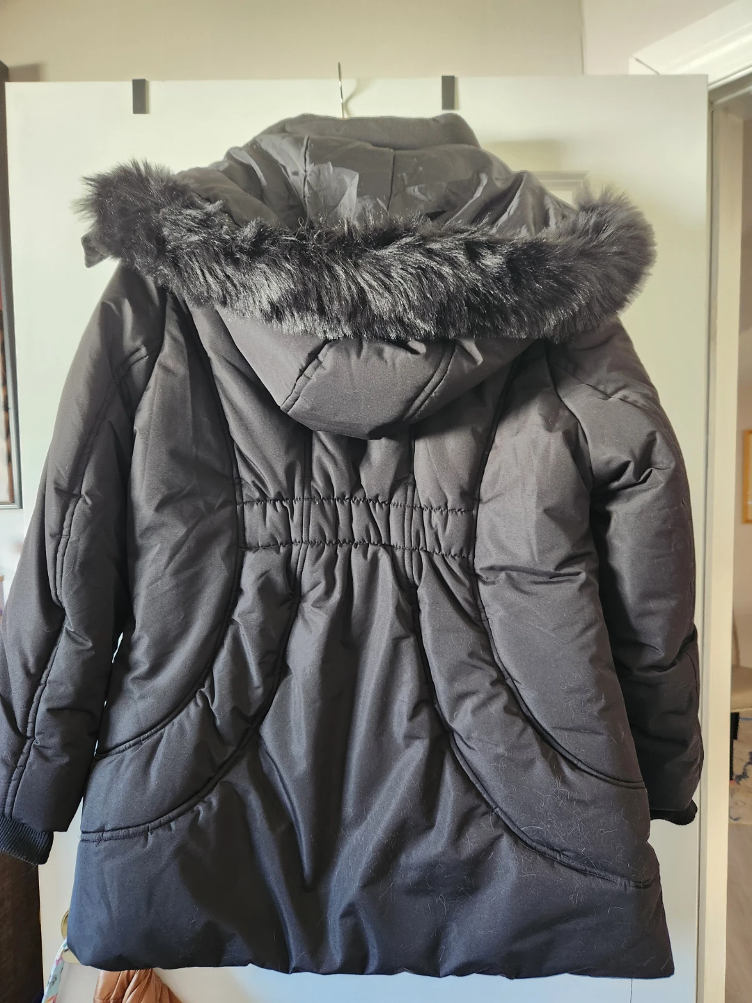 Oppenheimer Black Puffer Winter Coat XL/TG - photo 2