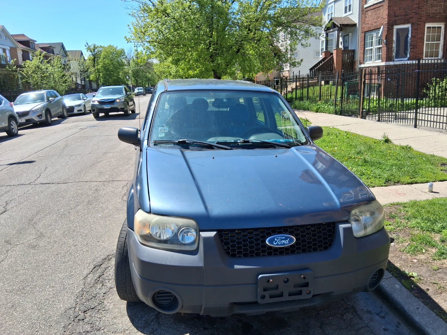 Blue Ford Escape