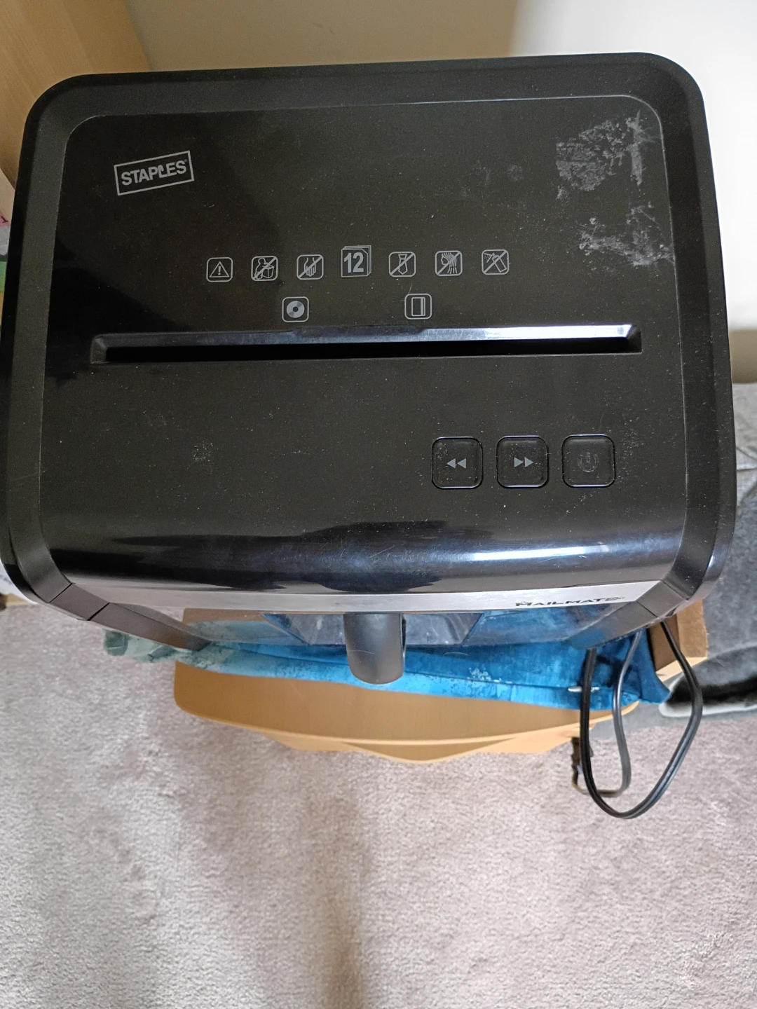Mailmate 12-Sheet Paper Shredder - photo 4