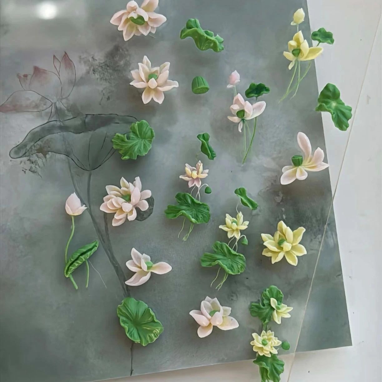 Nail Art Charms - Lotus & Lily of the Valley - photo 2