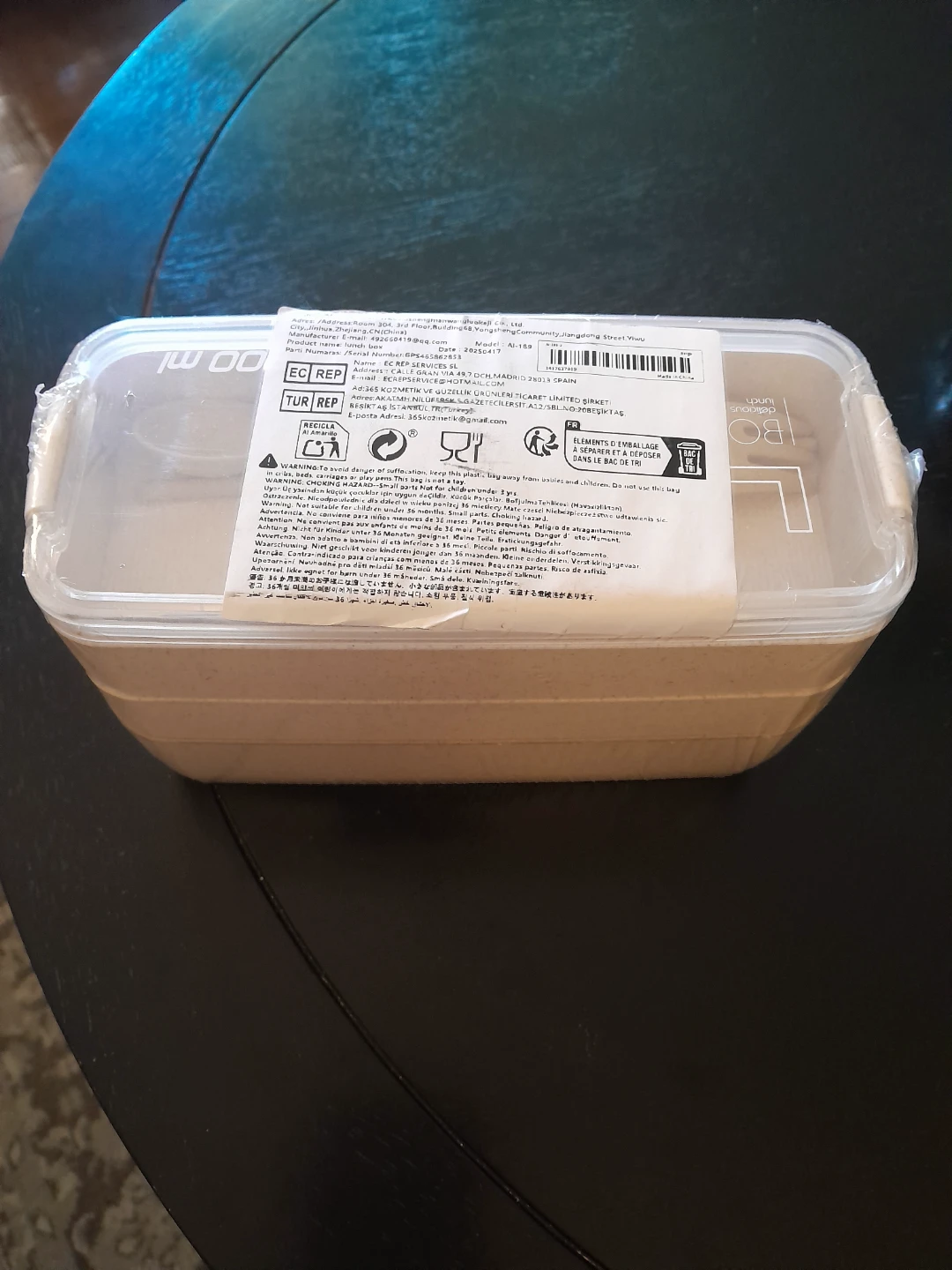 NEW 3-Tier Bento Lunch Box 900 ml - photo 2