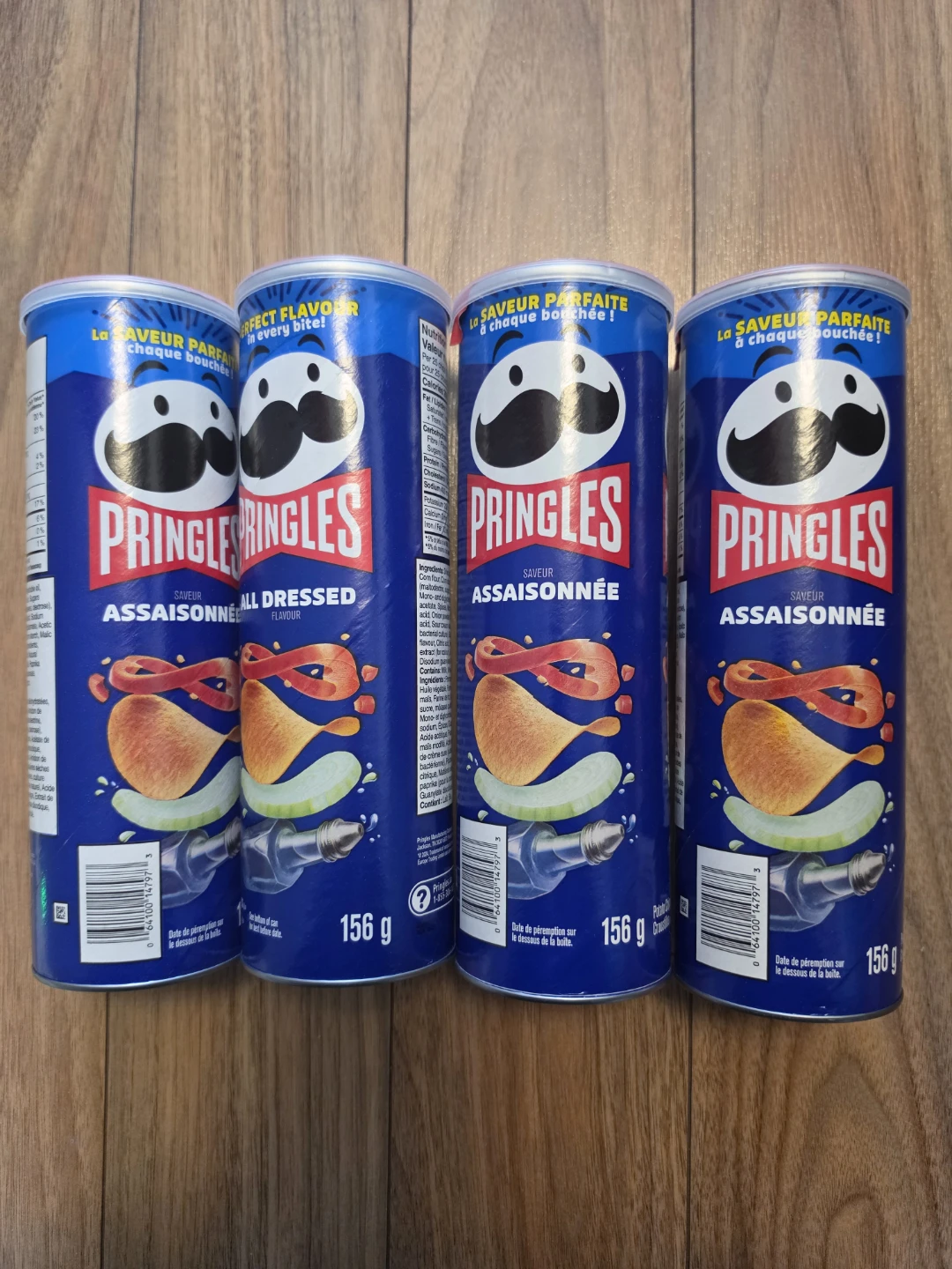 7 cans pringles chips $10