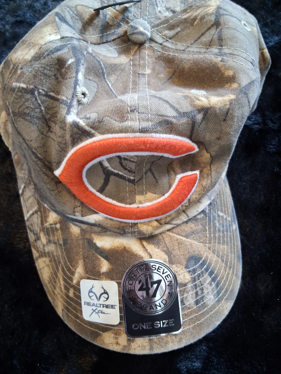 47 Brand Chicago Bears Camo One Size Baseball Cap