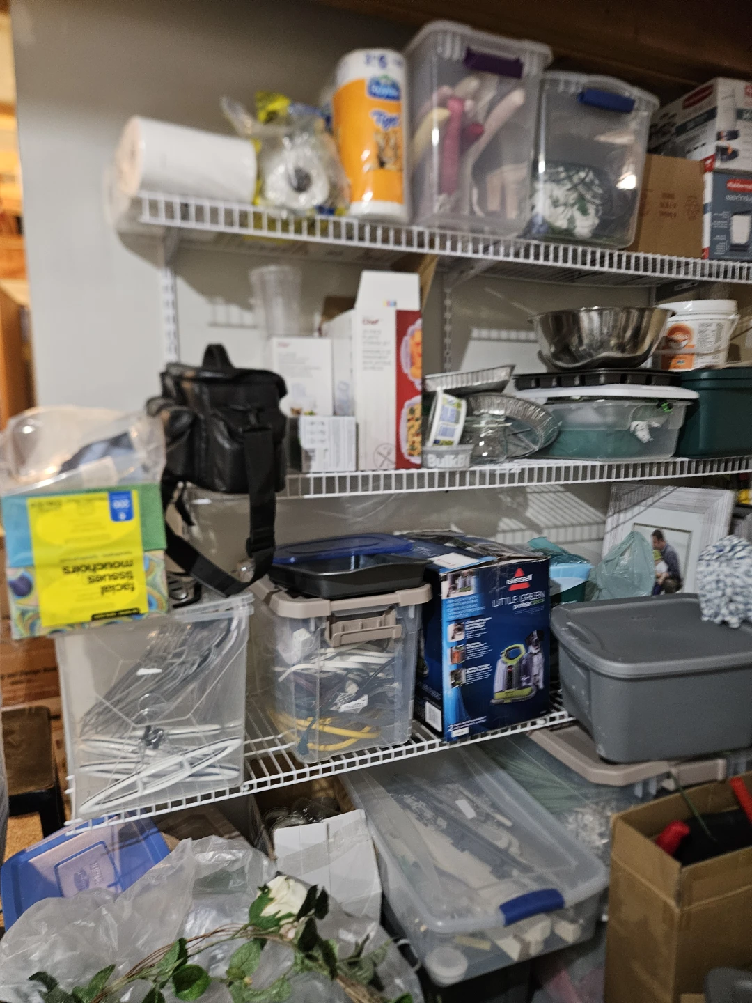 Wire shelving and supports