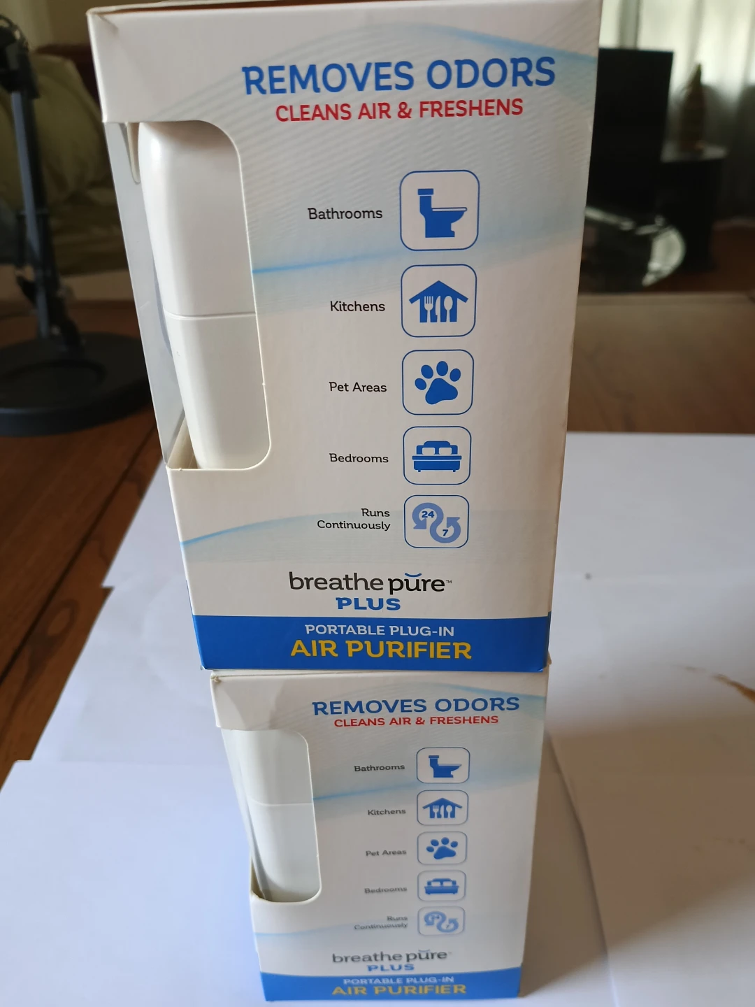 BreathePure Plus Portable Plug-In Air Purifier with HEPA Filter - photo 2