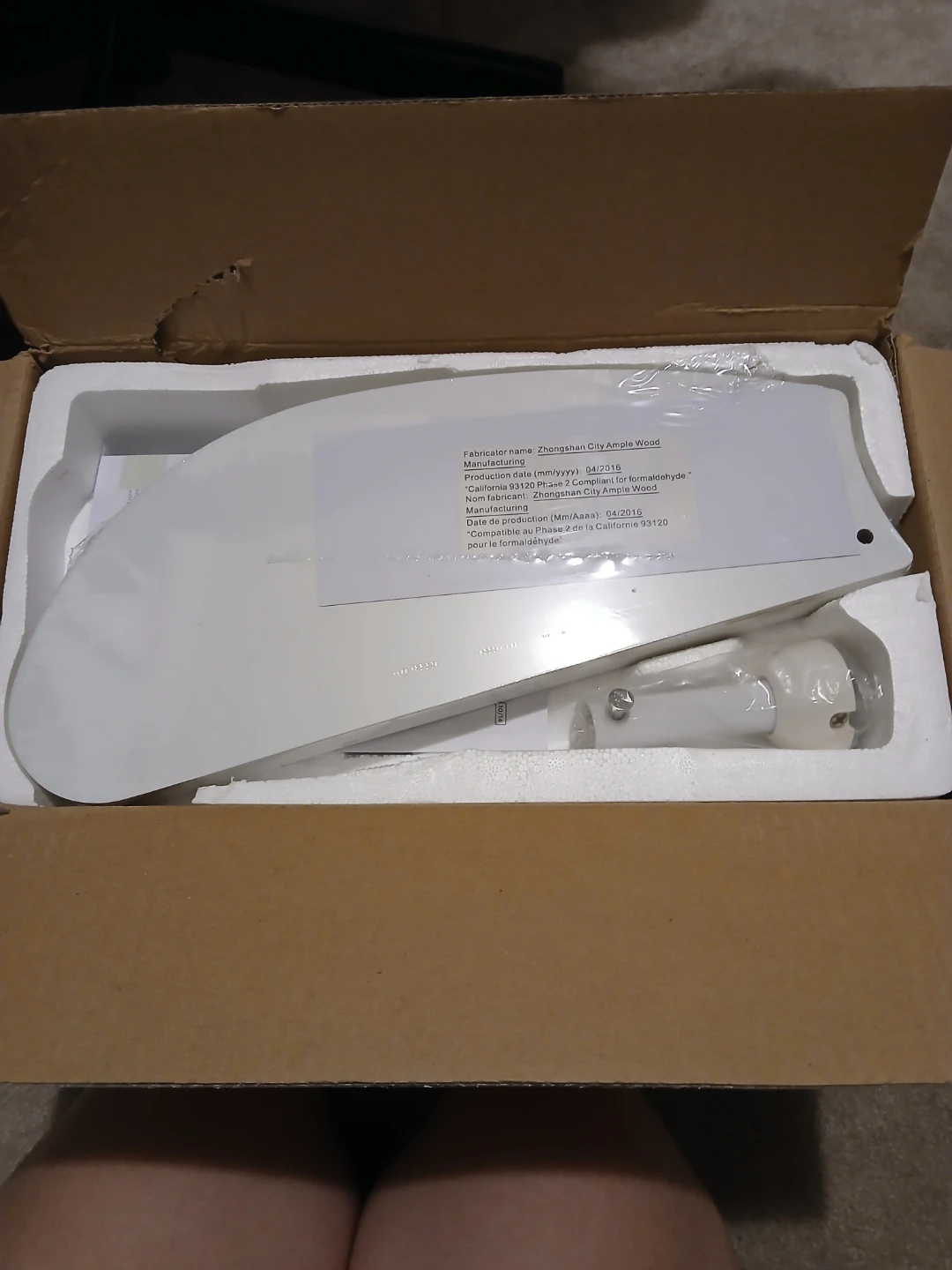 🆕️6-blade ceiling fan with lighting - photo 5