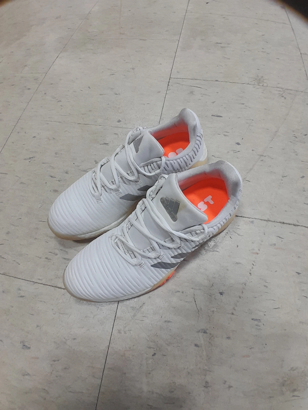 Adidas White  Running Shoes Men's Size 8 - photo 3