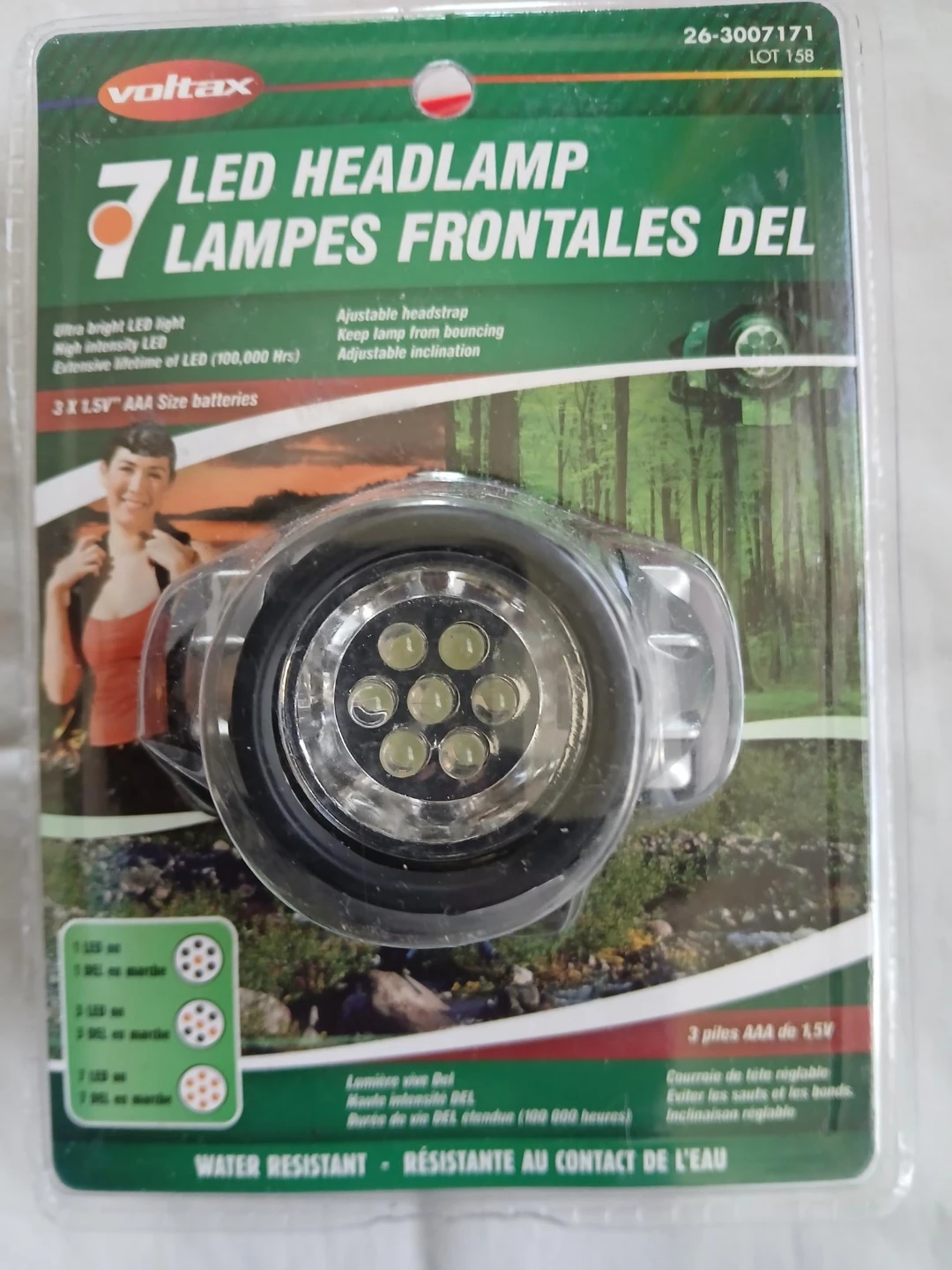 Voltax 7 LED Headlamp. Pick up only.
